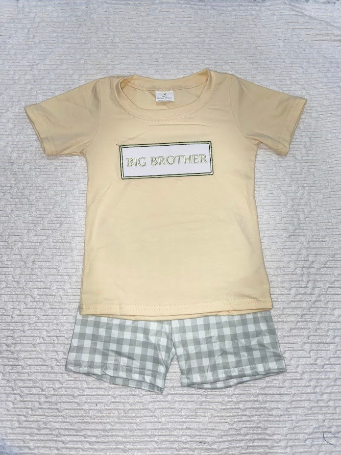 Big Brother Shorts Set