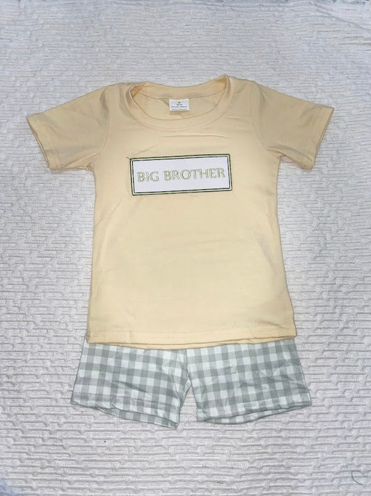 Big Brother Shorts Set