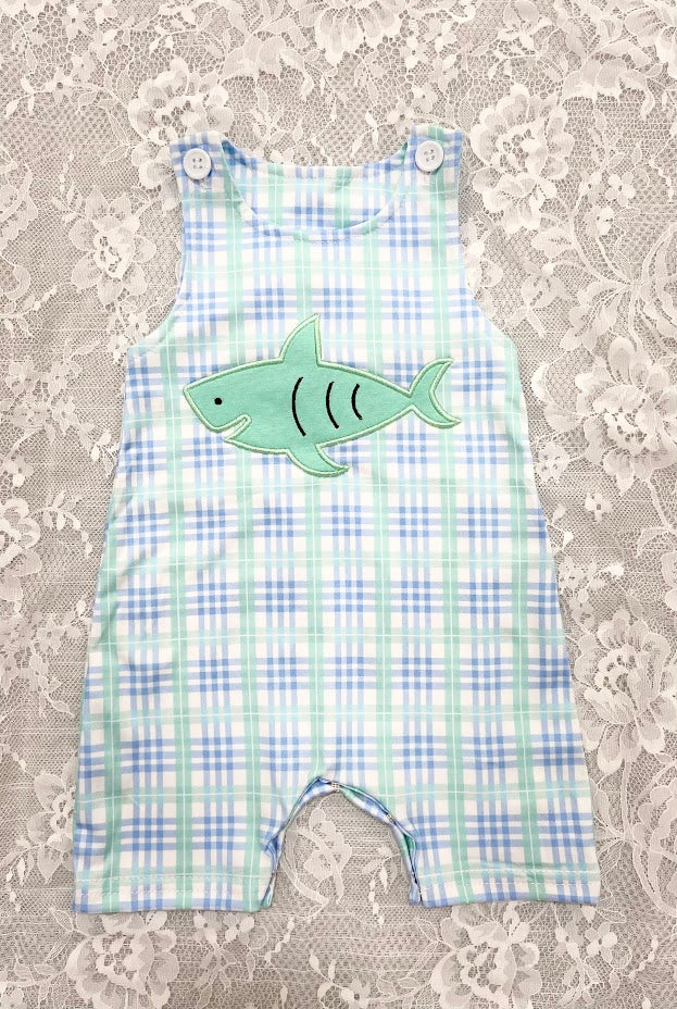 Shark Applique Romper